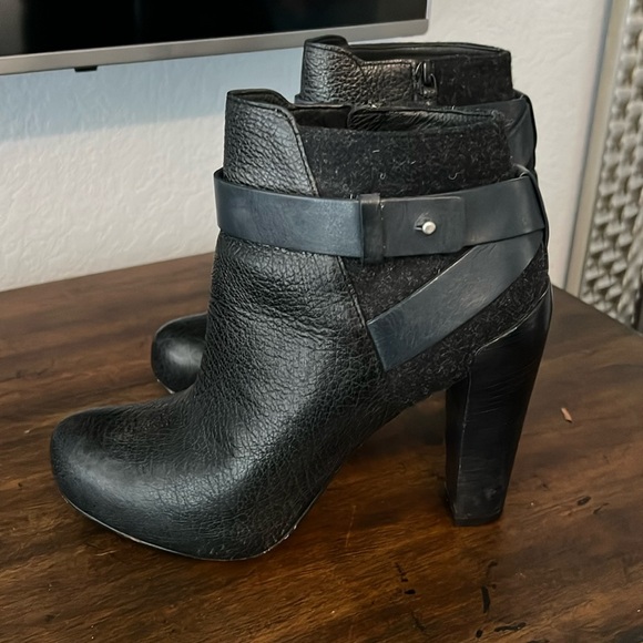 Cole Haan leather and wool bootie - Picture 1 of 6
